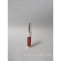 10ml plastic round clear lip gloss tube with gold metal empty refillable lip gloss lip balm tube bottle container